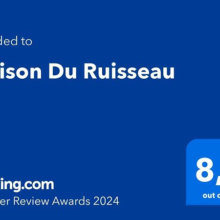 Maison Du Ruisseau Malaville Dış mekan fotoğraf